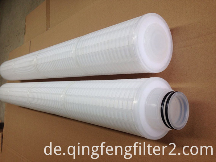 High Flux 10 '' 20 '' 30 Zoll PTFE-Filterpatronen mit 0,2 um 0,45 Mikron
